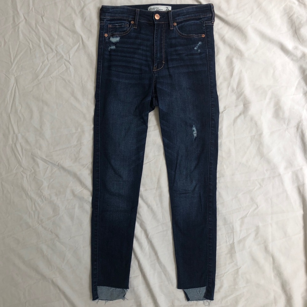 Abercrombie High Rise Skinny Jeans